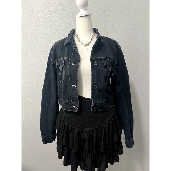 Empyre Dark Denim Jacket - Picture 1 of 8